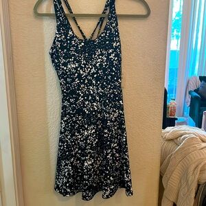 NWT fabletics active dress with built in shorts with pockets small